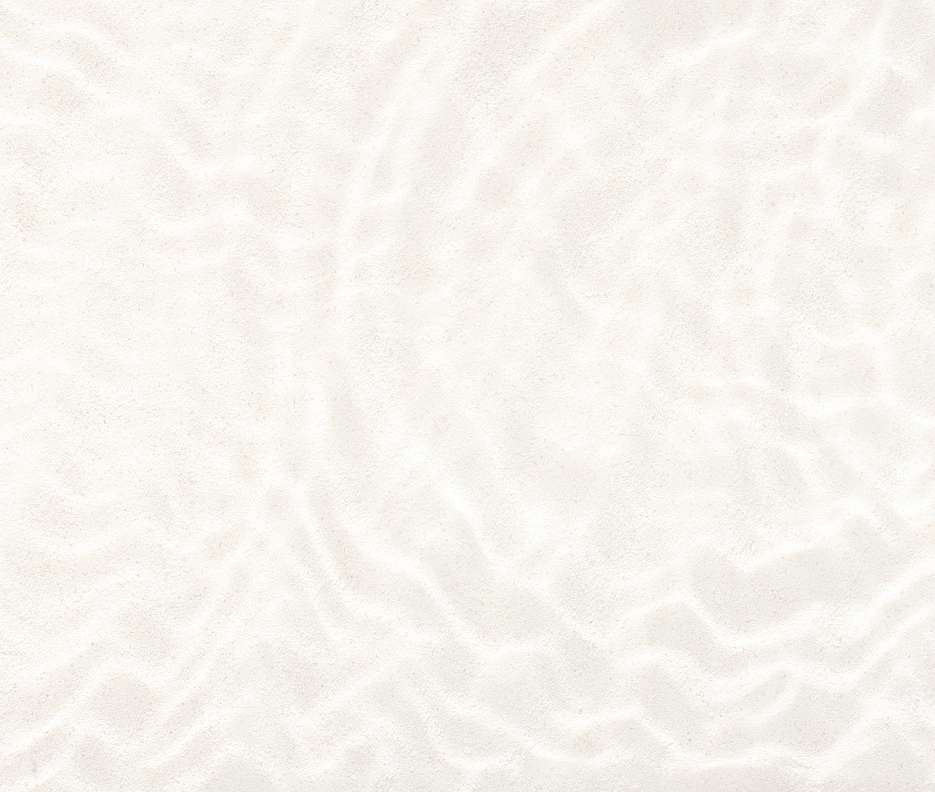 White sandy texture with gentle waves.