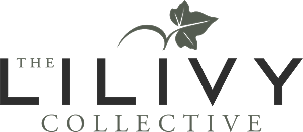 Logo of The Lilivy Collective with leaf design