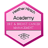Heather Hirsch Academy logo for HRT management